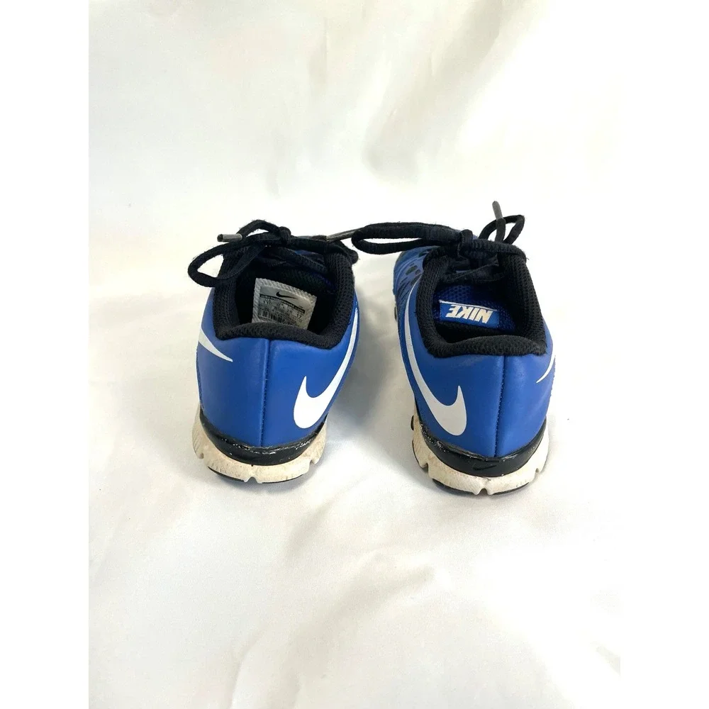 NIKE FLEX 2015 RUN‎ YOUTH BOYS BLUE BLACK WHITE ATHLETIC SHOES SIZE 11Y RUNNING
